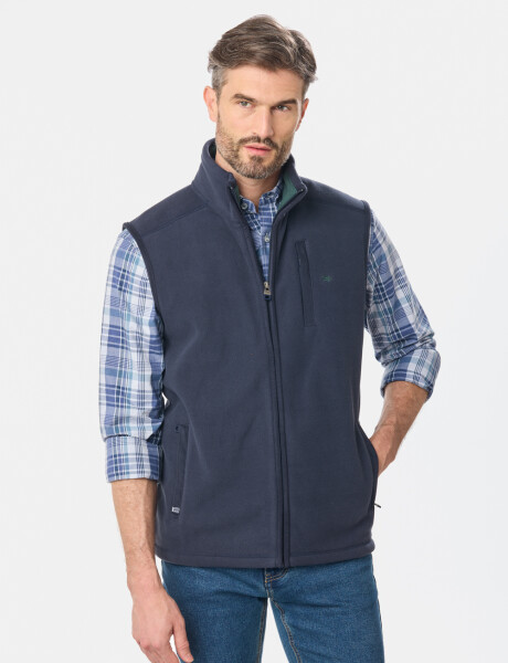 CHALECO POLAR DE ABRIGO Azul