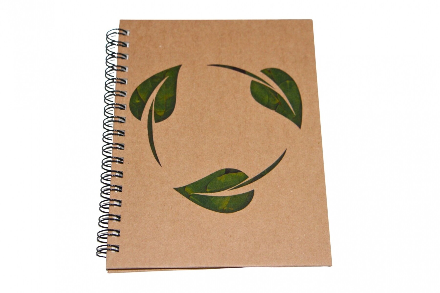 AGENDA ABEZETA 256 CLASSIC RECICLADA - TAPA HOJAS VERDES 