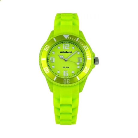 Reloj Mistral Deportivo Silicona Amarillo 0