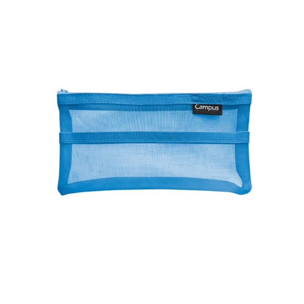 Cartuchera Campus Tipo Sobre Con Un Cierre Colores Surtidos Transparentes #CARTUCHERA CAMPUS TIPO SOBRE CON UN CIERRE COLORES SURTIDOS TRANSPARENTES