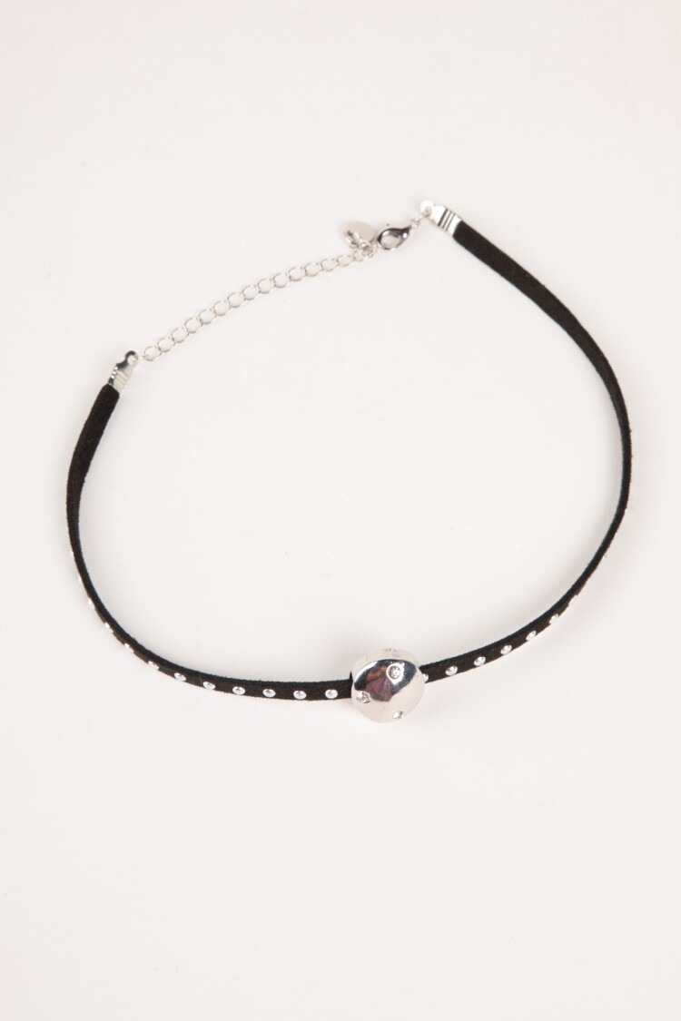 CHOKER BRINI Plateado