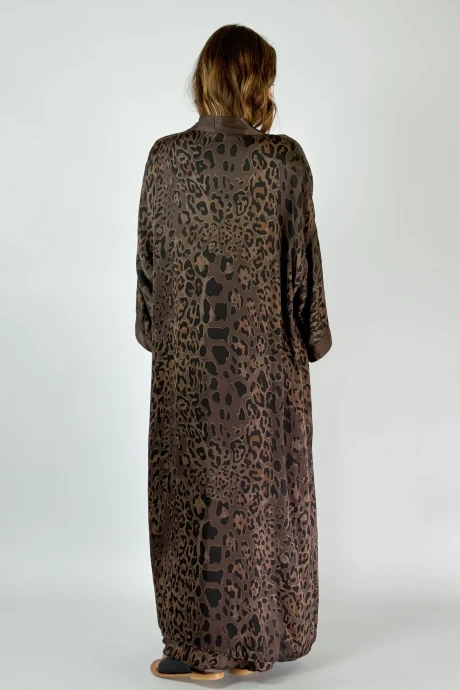 KIMONO KRADUK marron talle unico