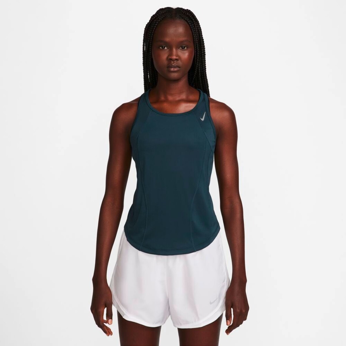 Camiseta Nike Fast Dri Fit Tanike de Mujer Verde La Cancha