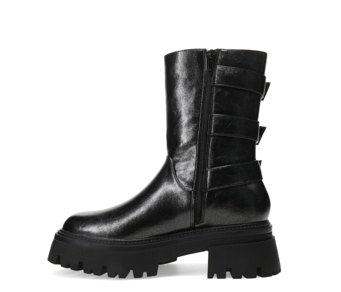Bota GERMIN con tres tiras Black