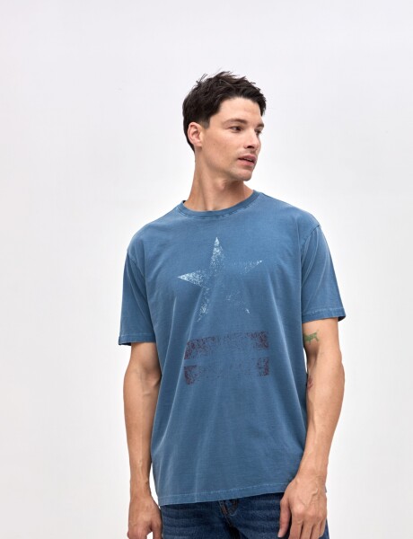 Remera Star Marino