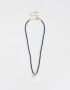 Collares Cortos Beach Collar Corto De Mostacillas Y Dije - Dorado