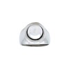 Anillo Media esfera-Plata 925-Sin piedra-AN3626 sinpiedra