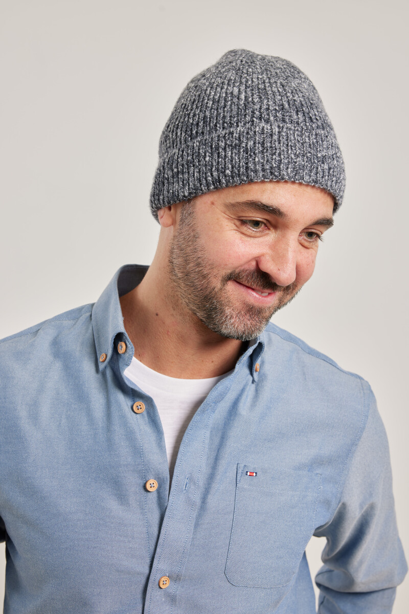 GORRO TEJIDO HARRINGTON URBAN - Azul 