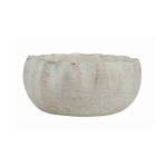 MACETA MEZCLA 21.5x21.5x10CM BLANCO MACETA MEZCLA 21.5x21.5x10CM BLANCO