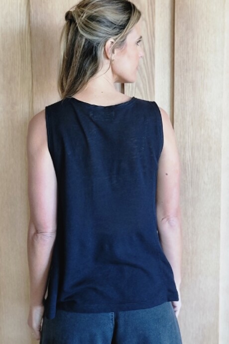 Musculosa Dracena Negro