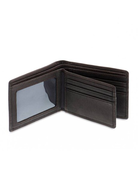 BILLETERA DE CUERO Marron