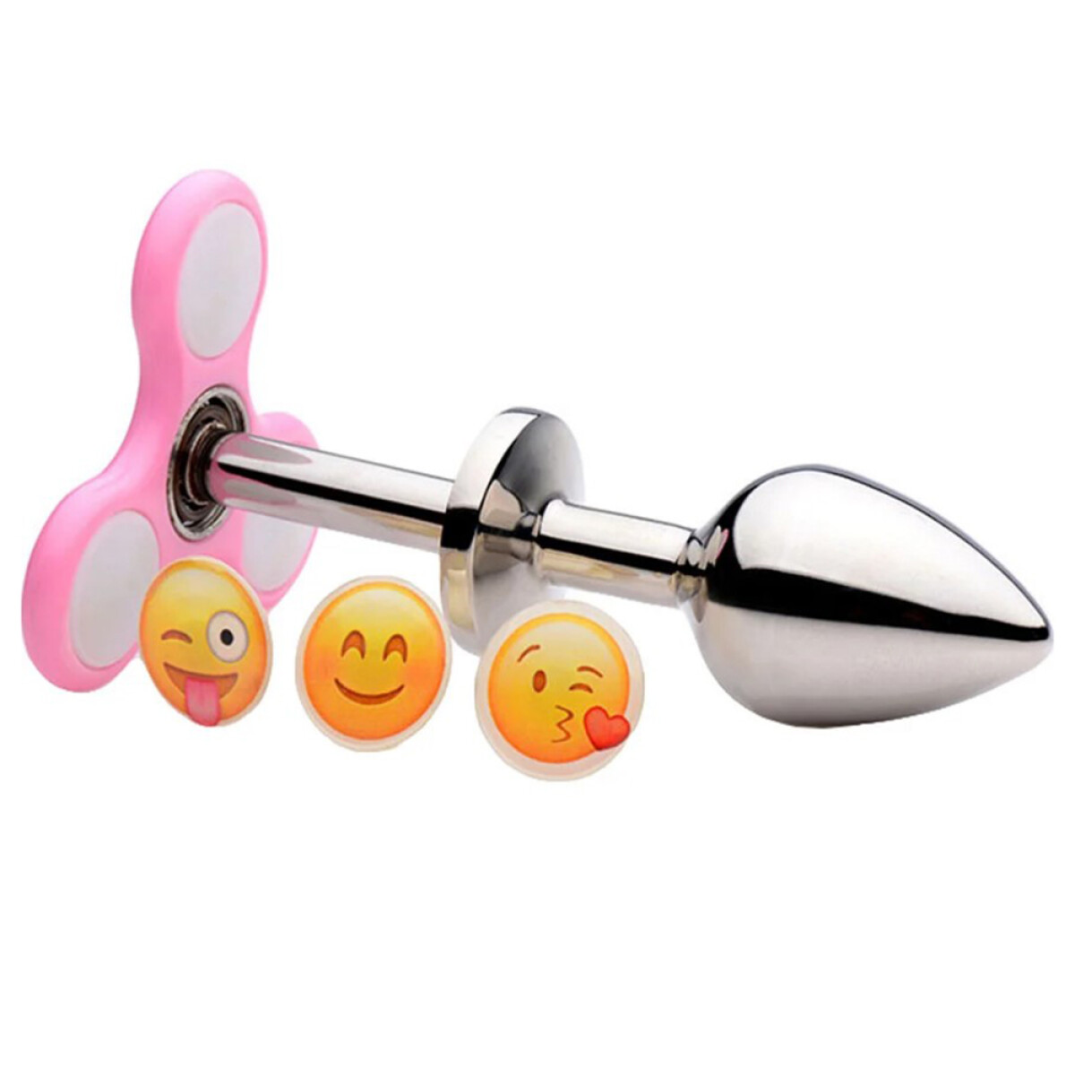Plug Anal con Led Happy Ass Spinner 
