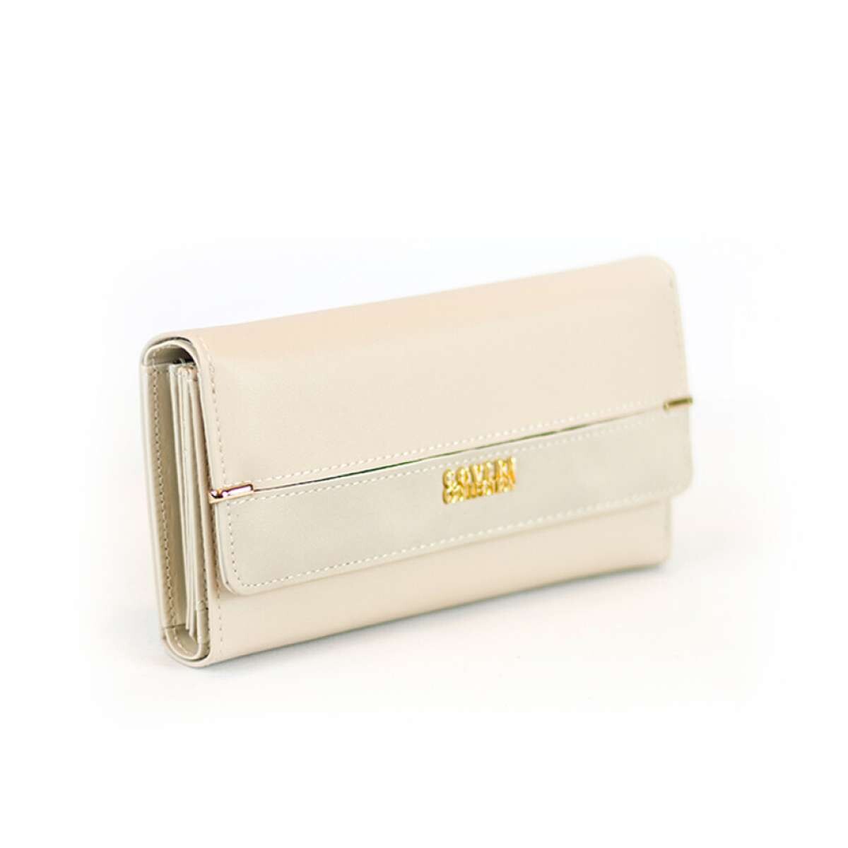 Billetera Coveri Larga - Beige 