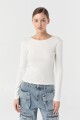 REMERA BOONE Off White