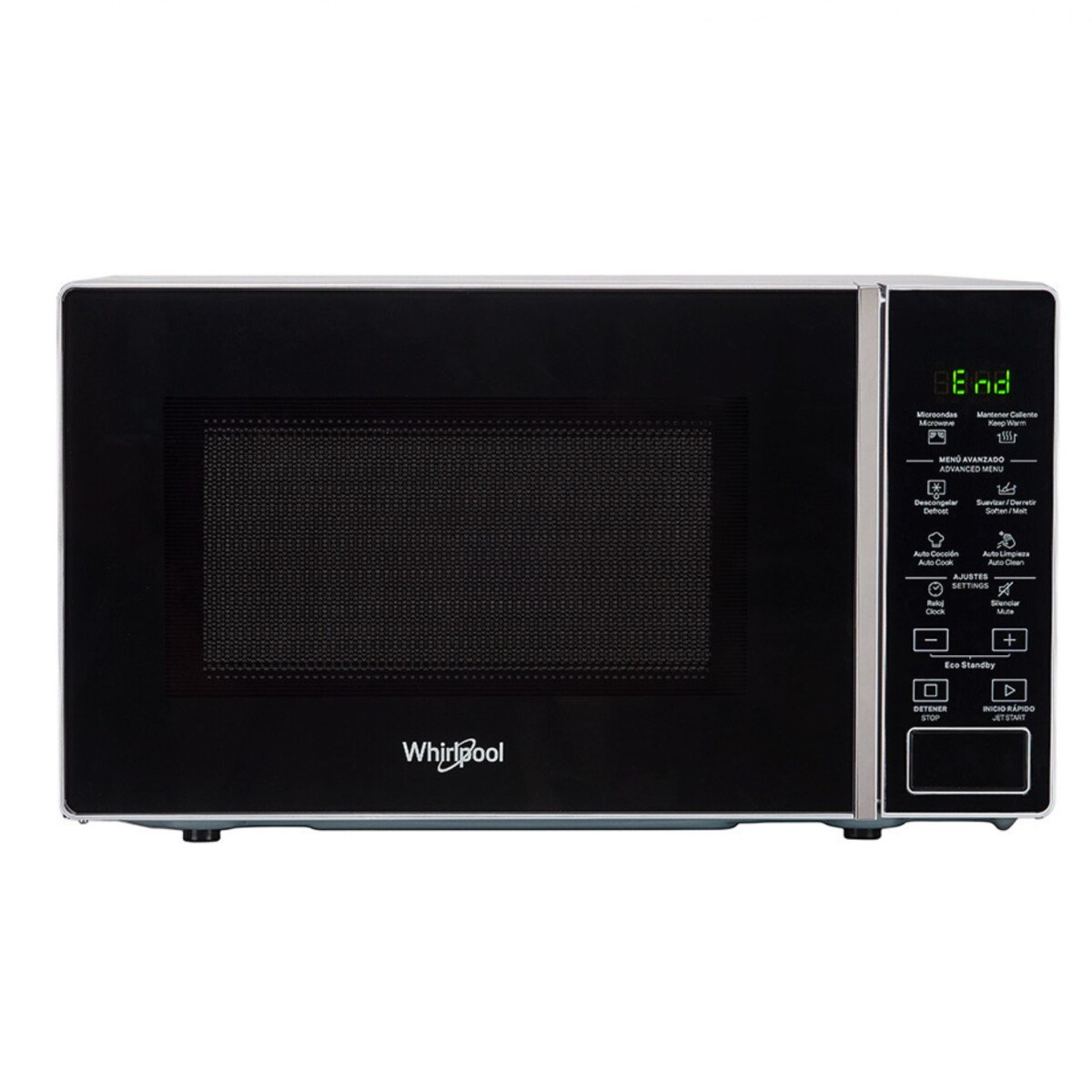 Microondas Whirlpool WMG30SZ 30 Litros Con Grill Negro 