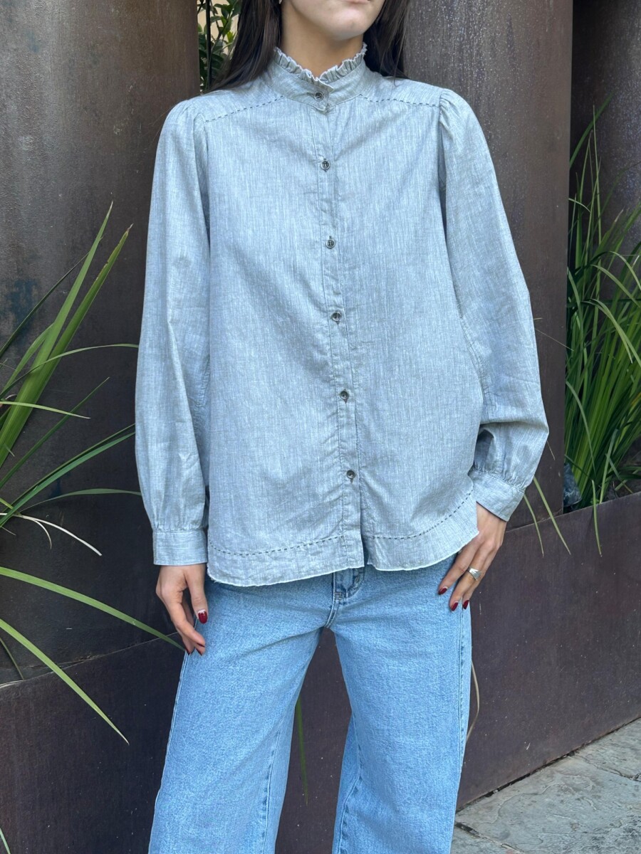 CAMISA DONNA - VERDE 