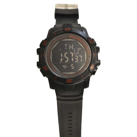 Reloj Deportivo de Pulsera para Hombre con Pantalla Luz Led Rojo