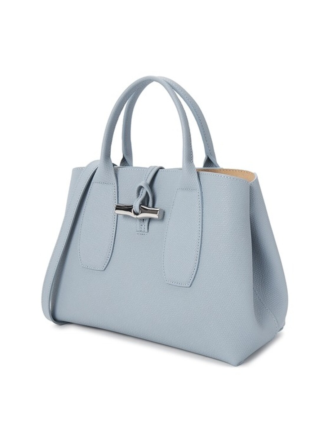 Longchamp -Cartera de cuero con gran capacidad, Roseau 0