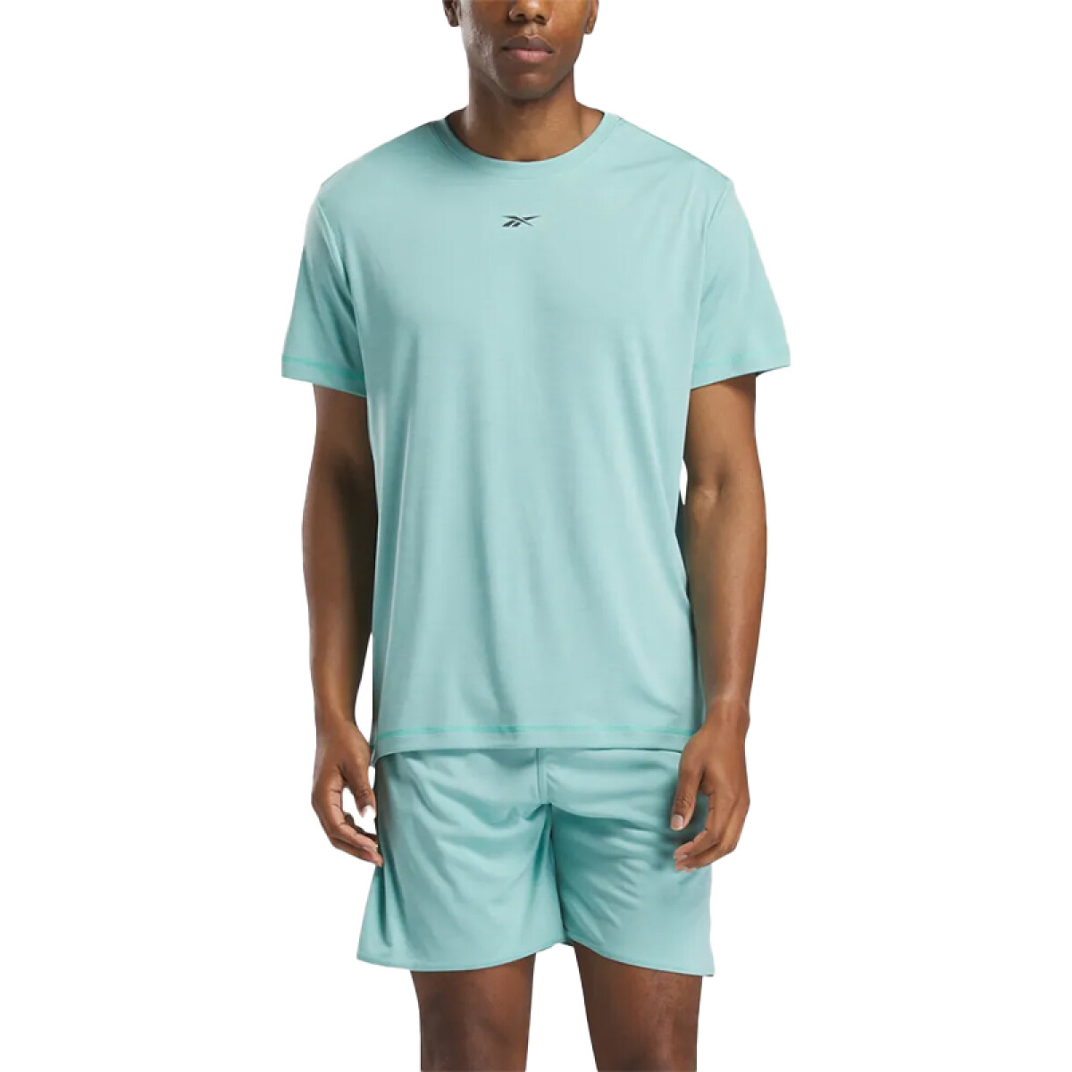 Remera Reebok Train Melange - Verde 