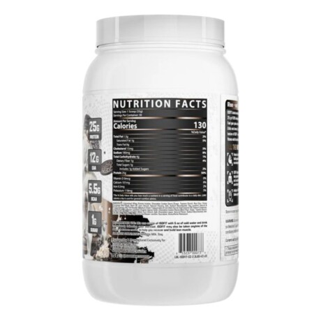 Proteína Isofit Whey Protein Isolate 2Lb Cookies Cream Ub 001