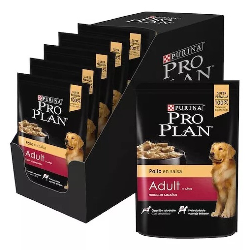 PRO PLAN EN SALSA ADULTO CARNE 100 GRAMOS PRO PLAN EN SALSA ADULTO CARNE 100 GRAMOS