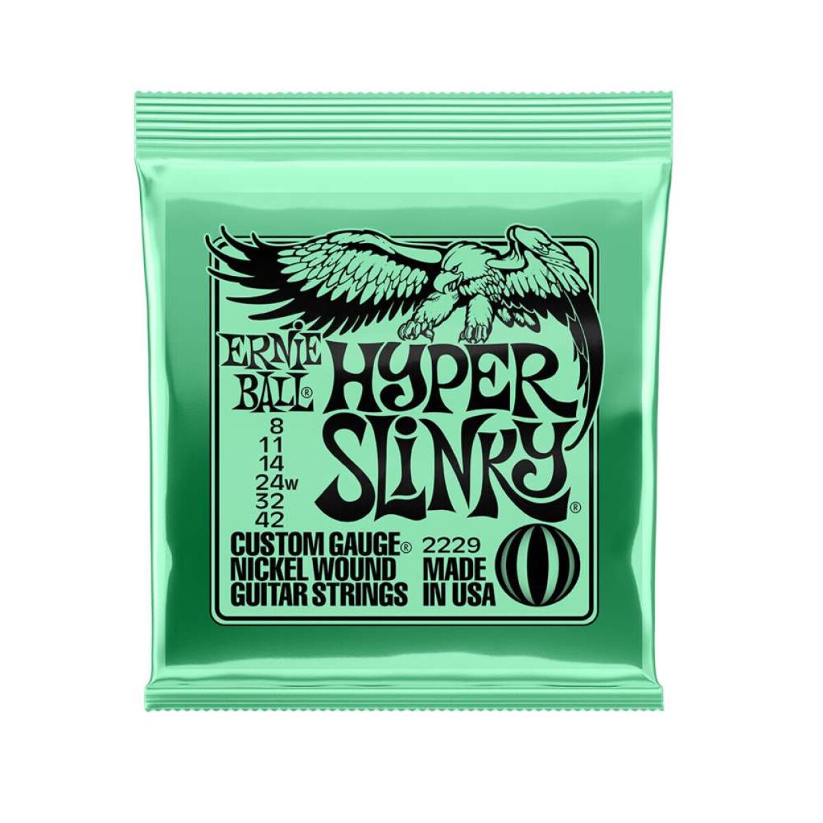 Encordado Eléctrica Ernie Ball P02229 - Hyper Slinky 8/42 