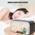 Reloj Despertador Kimiso K10 Parlante Bluetooth Temperatura Variante Color Rosa