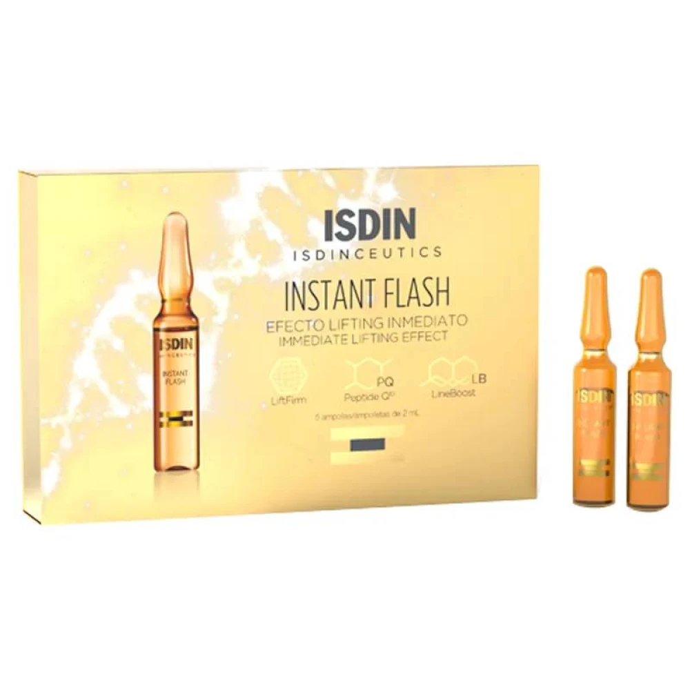ISDINCEUTICS INSTANT FLASH 5 AMP. X 2 ML