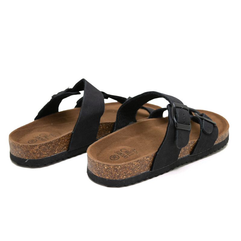 Sandalias Chill Sunday de Mujer - YF21W Negro