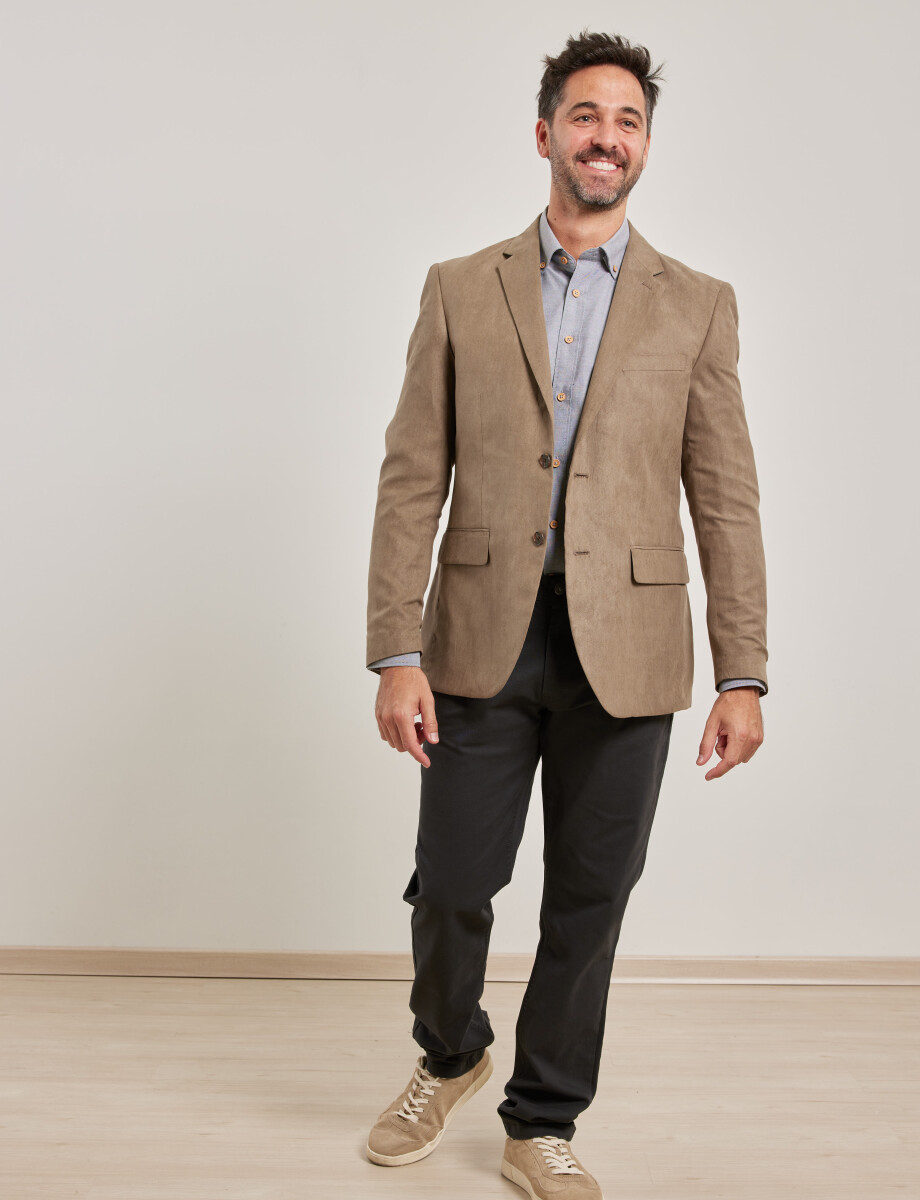 110600 SACO HARRINGTON LABEL Kaki