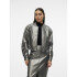 VMCAMILLA COATED SHORT JACKET GUNMETAL