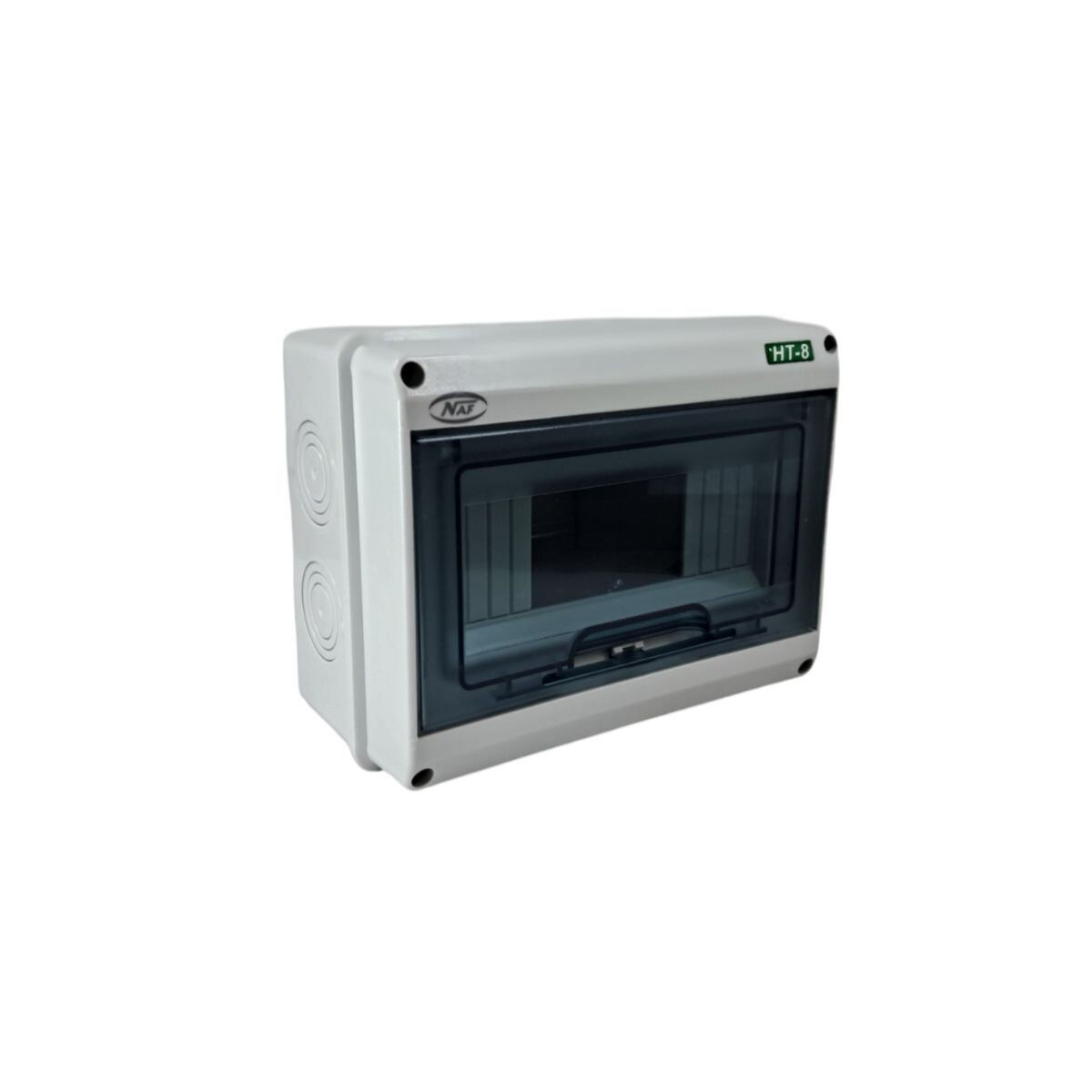 Tablero Estanco 8 Módulos Con Puerta Transparente Ip65 Naf 