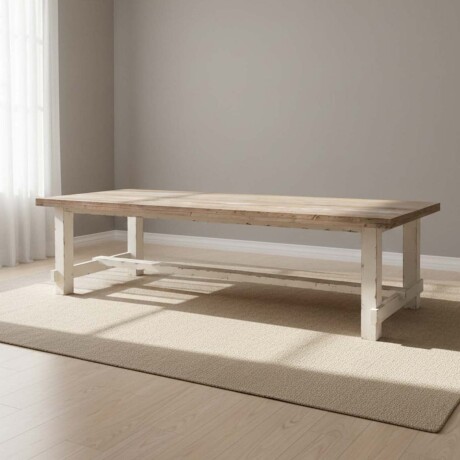 MESA DE COMEDOR PINO BLANCO AIMANN