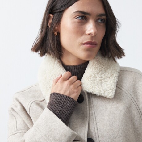 TAPADO FLORE Beige Melange