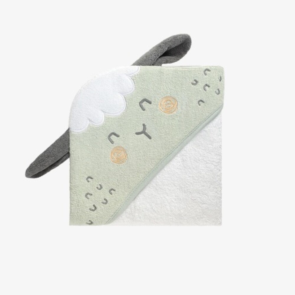 Toalla KIKKABOO oveja verde