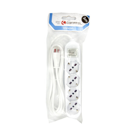 Alargue CONATEL Contactum 4 Schukos 3mts Alargue CONATEL Contactum 4 Schukos 3mts