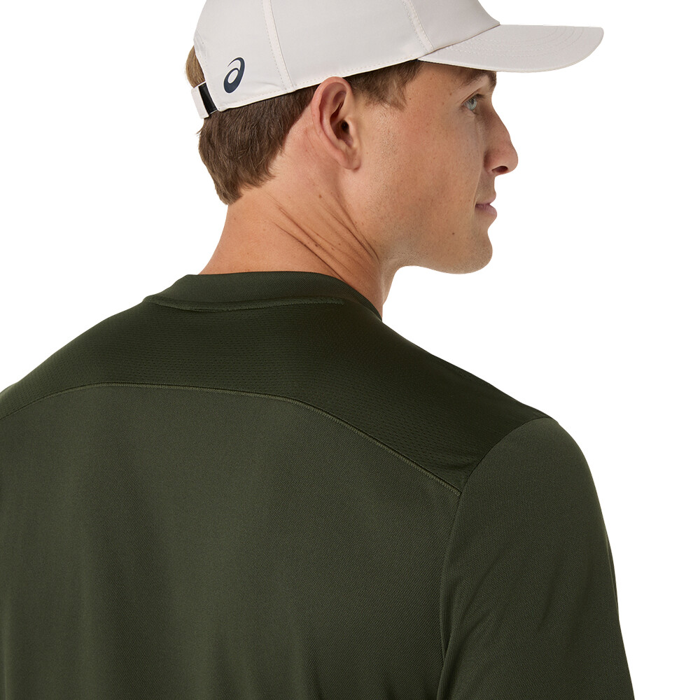 Polo Cps Court Ss Top Hombre Vintage Khaki