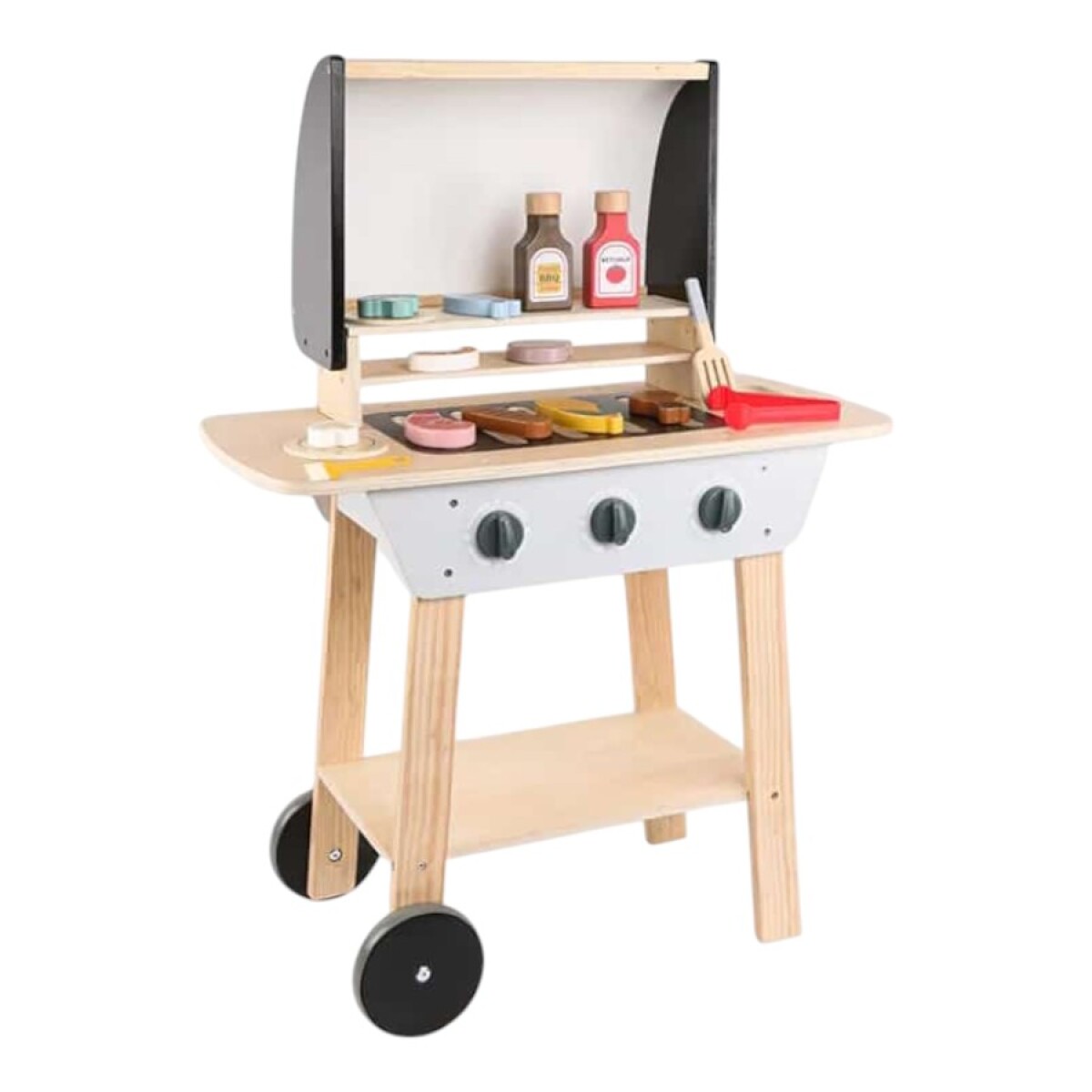 Parrilla Barbacoa Infantil Madera 