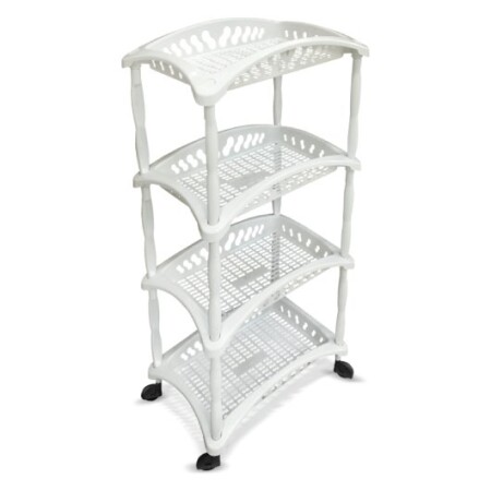 FRUTERO ARQPLAST 4 PISOS BLANCO Sin color