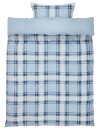 Juego funda nórdica FRANCISKA 155x220 azul Juego funda nórdica FRANCISKA 155x220 azul