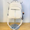Mochila cuerina Wanna Beige