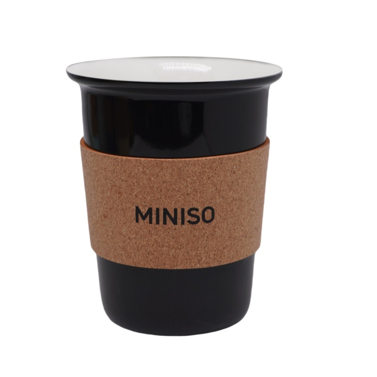 Vaso cerámica Wood 150ml - negro 