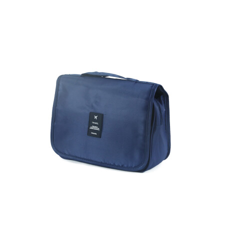 Neceser organizador con reparticiones Azul