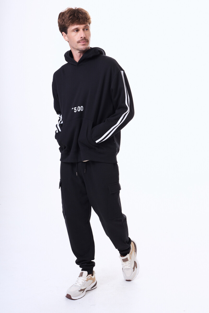 Buzo de felpa Valencia Negro