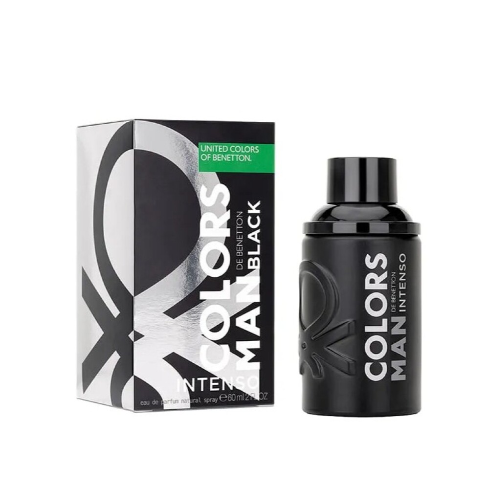 Benetton Colors Black Intenso Eau de Parfum 60ml - Masculino