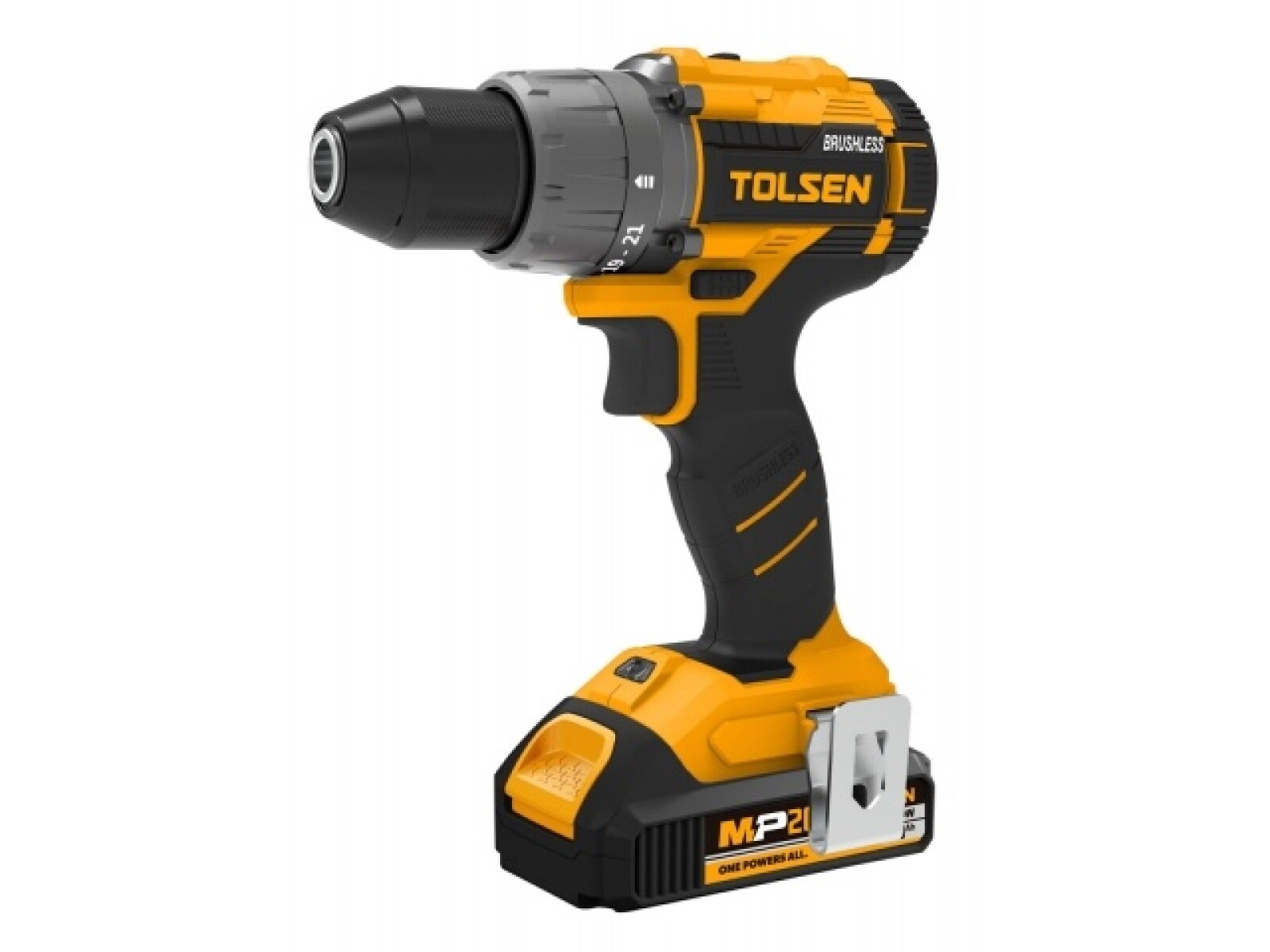 TOLSEN TALADRO ATORNILLADOR LI-ION 20V 13MM 58NM 1BAT (S) 