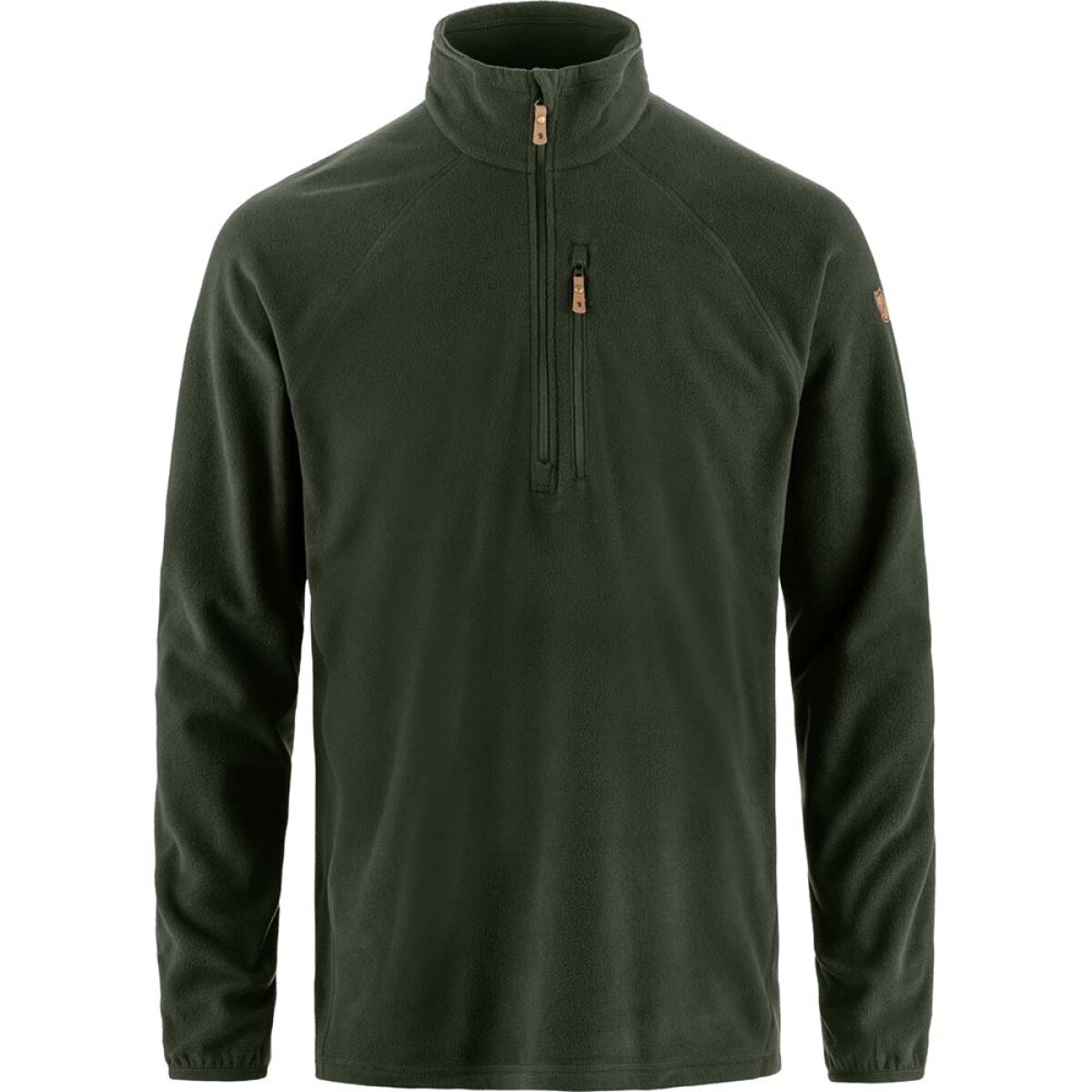 Casaca Fjallraven Ovik Lite Fleece Half Zip M Hombre - Deep Forest 
