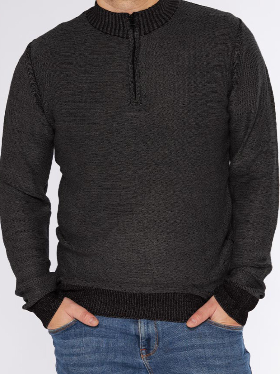 SWEATER VOLGA - Negro 