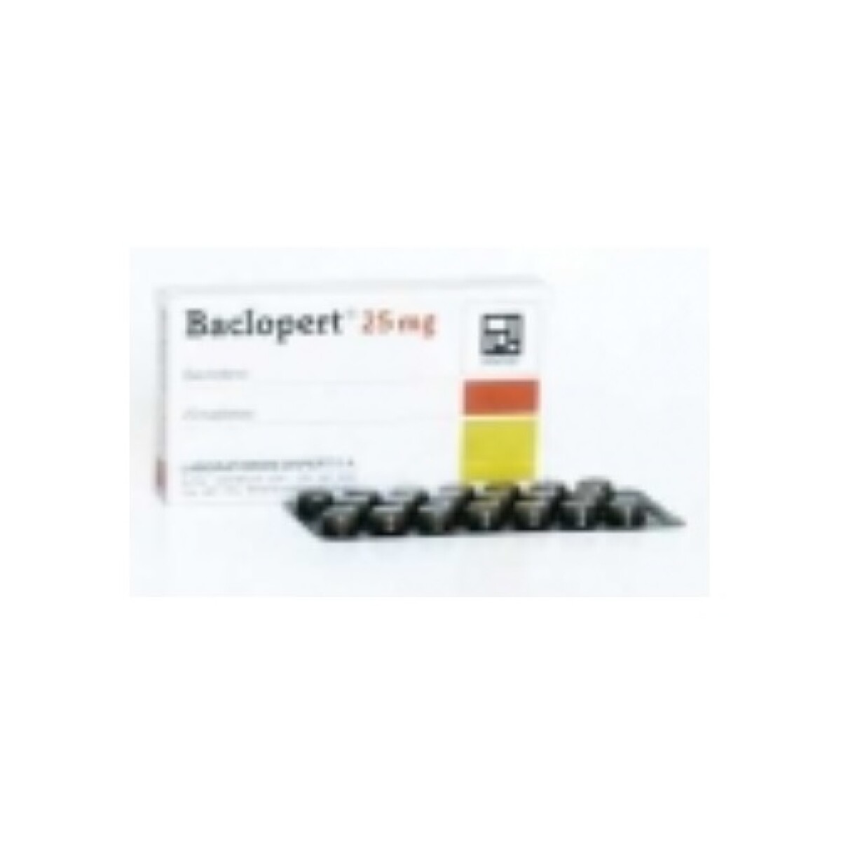 Baclopert 25 Mg. 20 Tabs. 