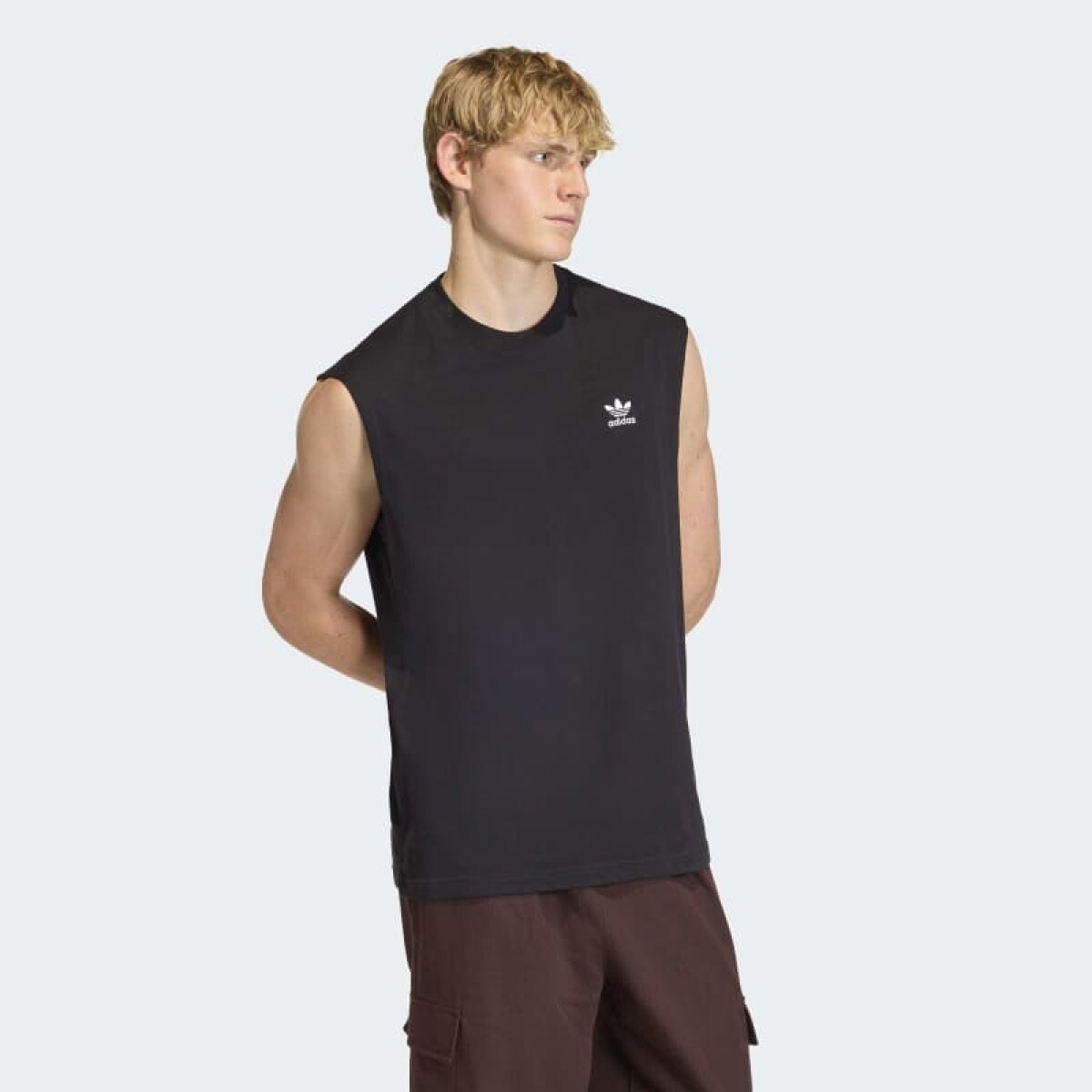 Musculosa Adidas Trefoil Essentials - Negro 